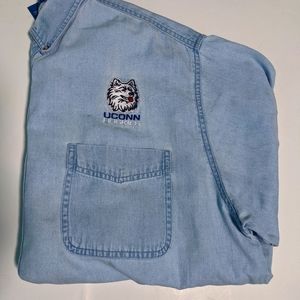 UCONN Huskies Harvard Square Jean Shirt